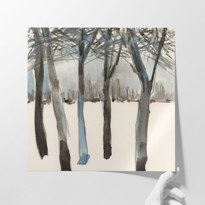 Winter Treeline I - Canvas Print Wall Art