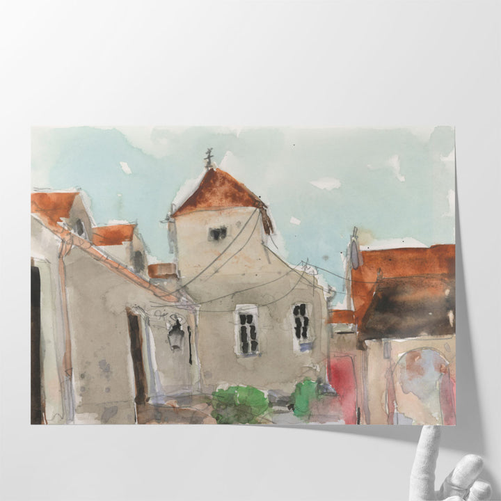 14 Route De Beaune - Canvas Print Wall Art