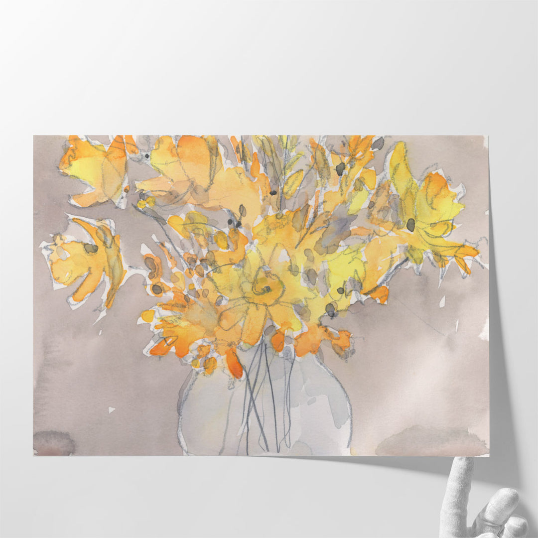 Day Dream Bouquet I - Canvas Print Wall Art