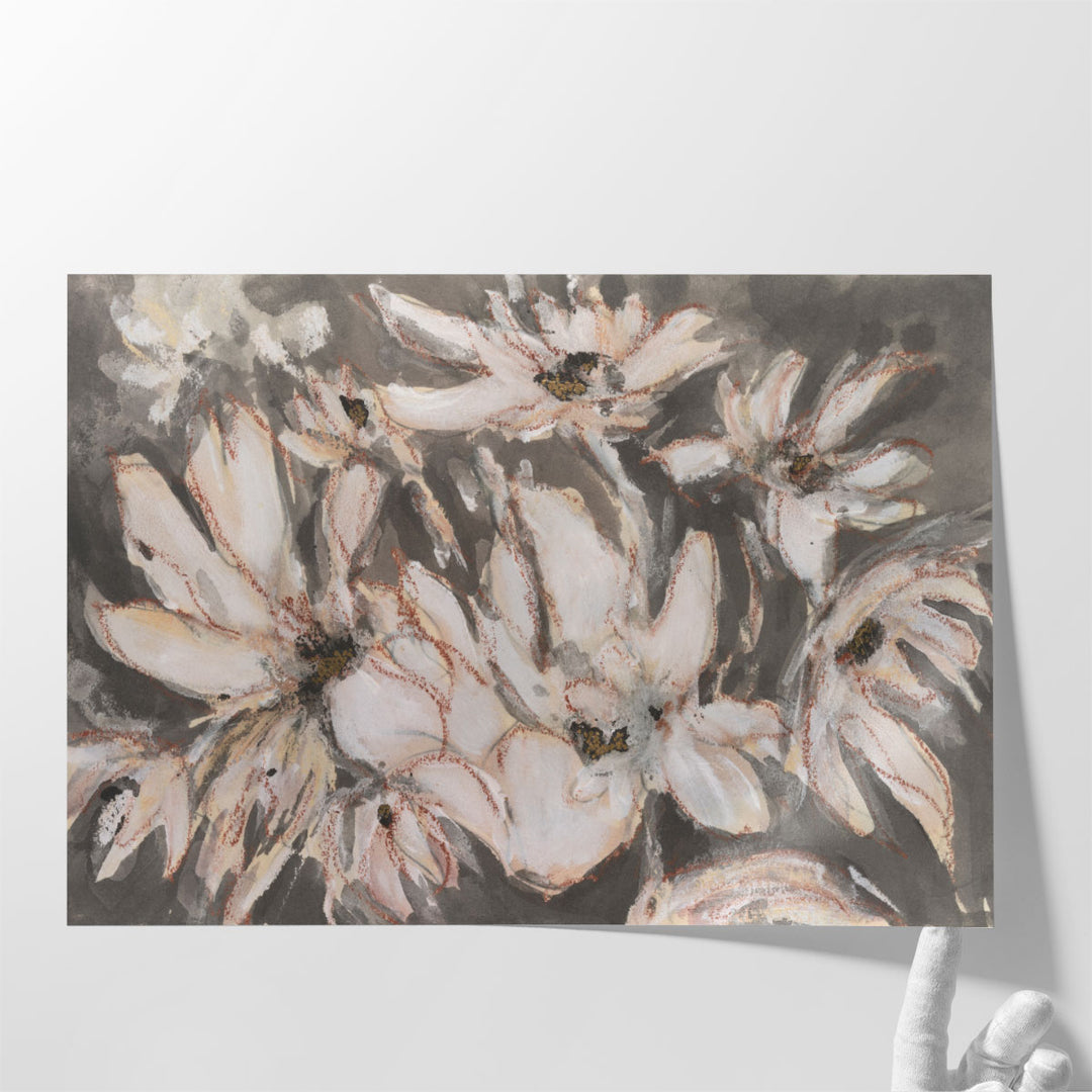 Embellished Magnolia I - Canvas Print Wall Art