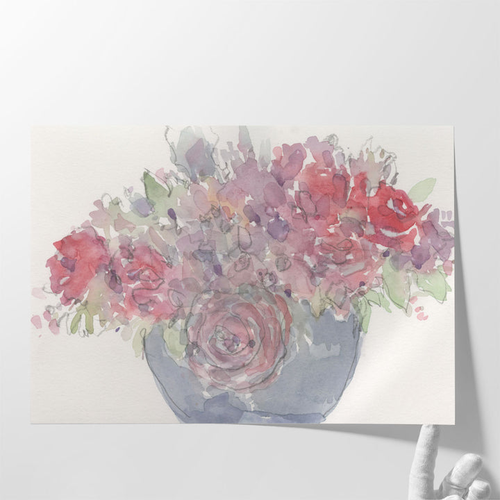 Floral Dreamy II - Canvas Print Wall Art