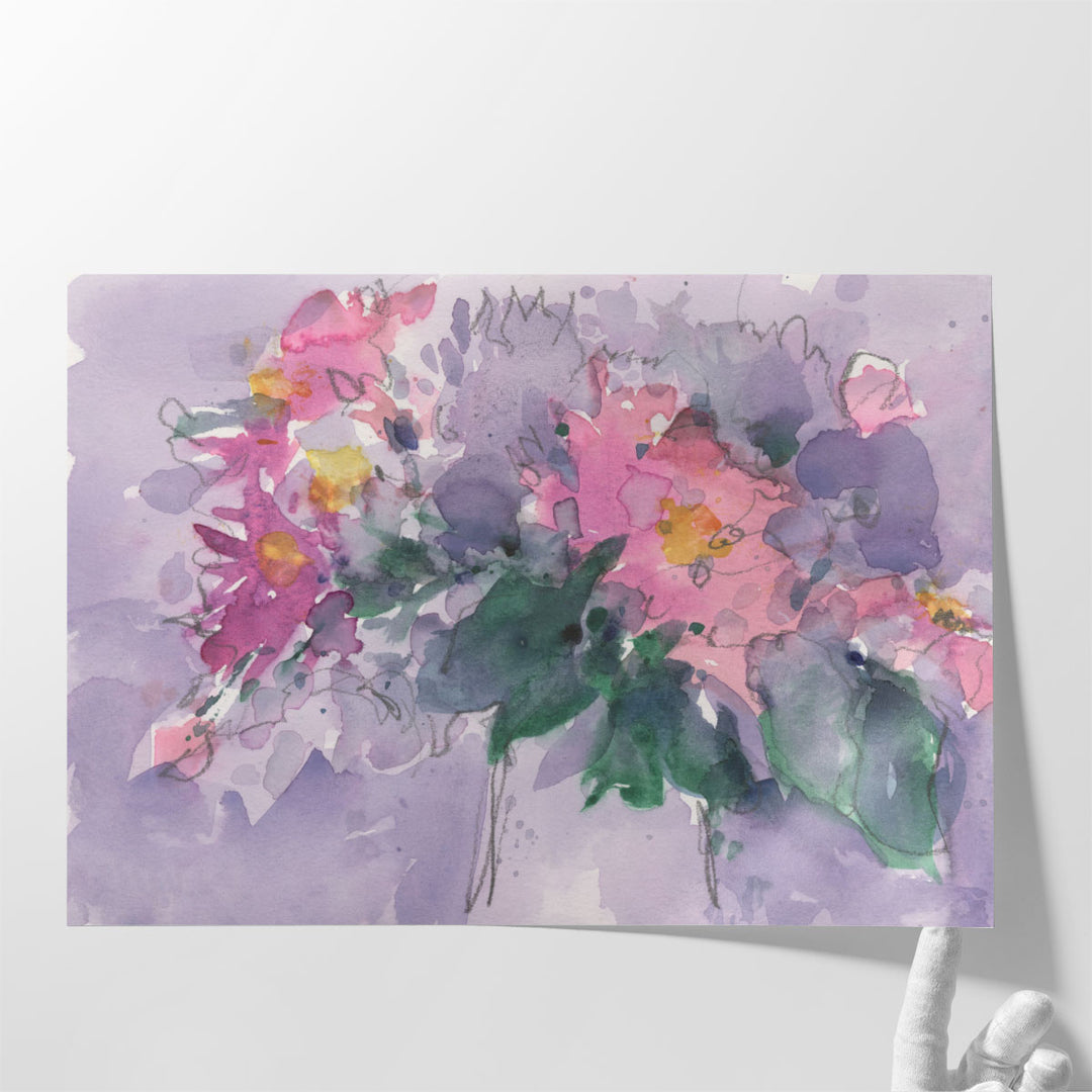 Floral Occasion I - Canvas Print Wall Art