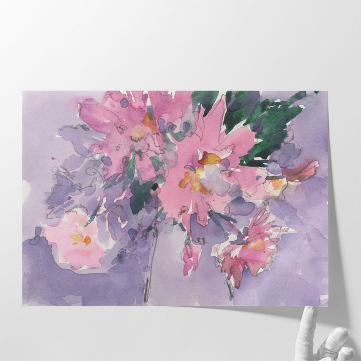 Floral Occasion II - Canvas Print Wall Art