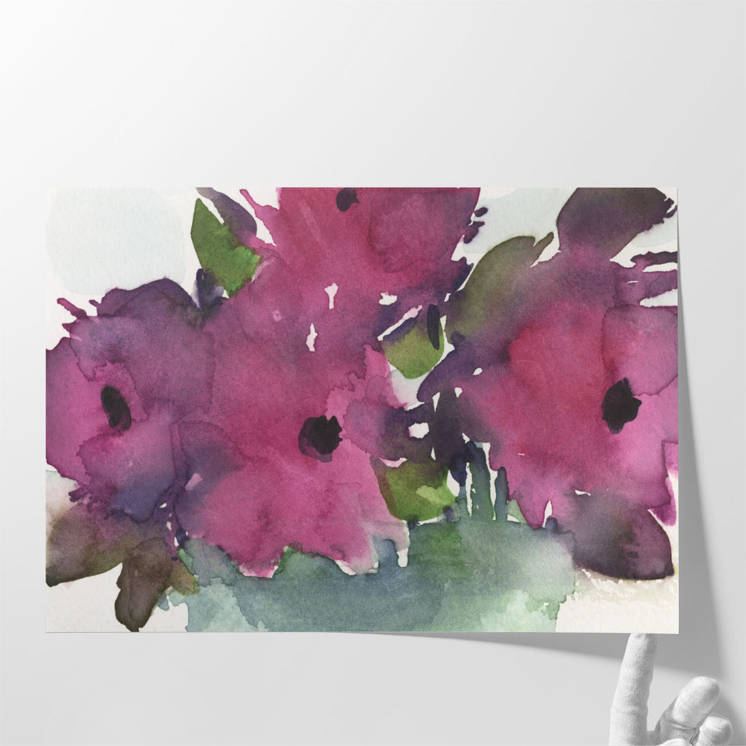 Floral Pretty II - Canvas Print Wall Art