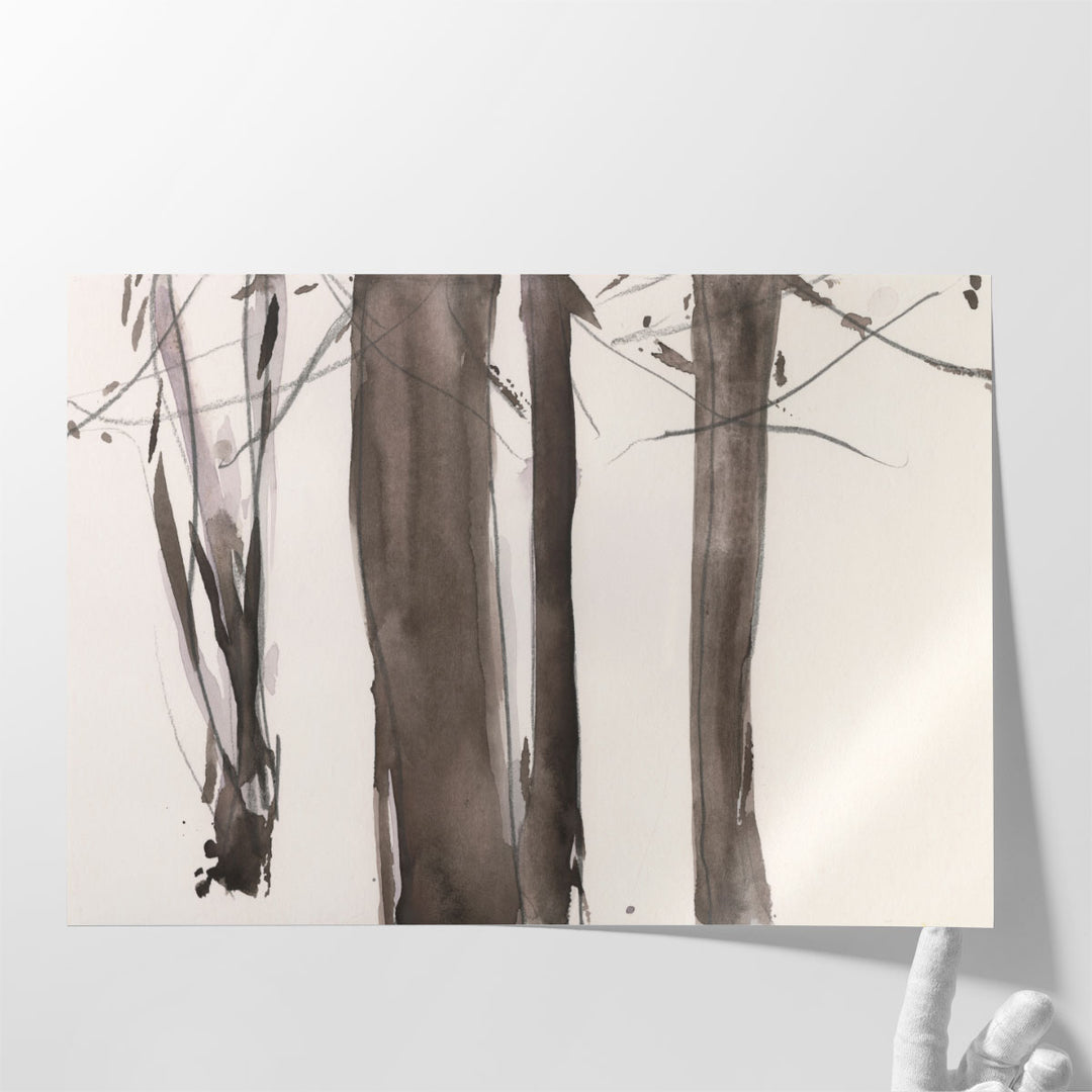 Under the Winter Tree I - Canvas Print Wall Art