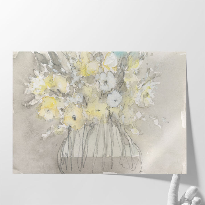 Vintage Blossoms II - Canvas Print Wall Art