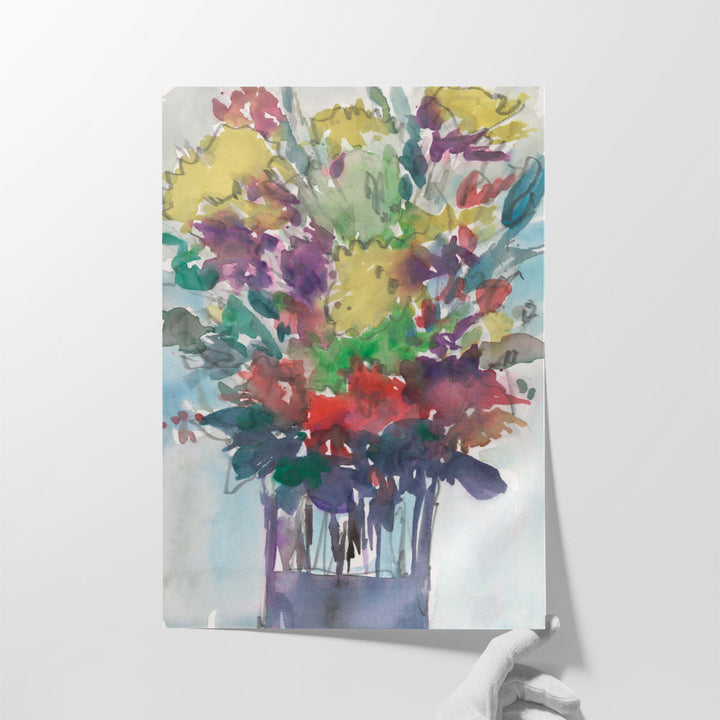 Garden Pieces I - Canvas Print Wall Art