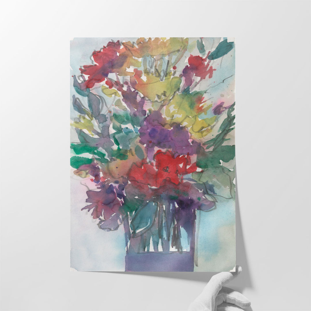 Garden Pieces II - Canvas Print Wall Art