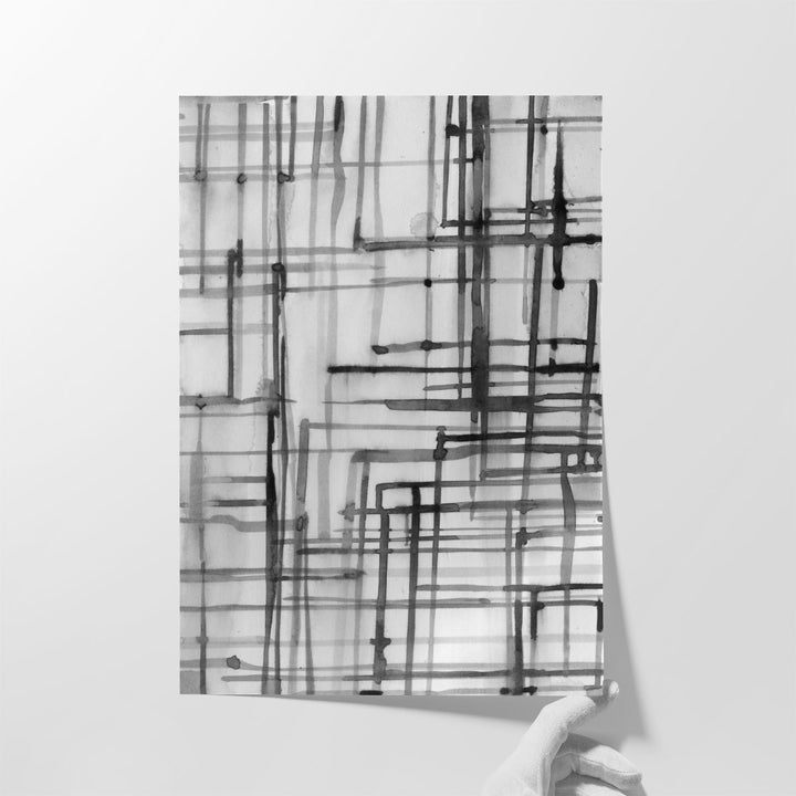 Line Meditation I - Canvas Print Wall Art