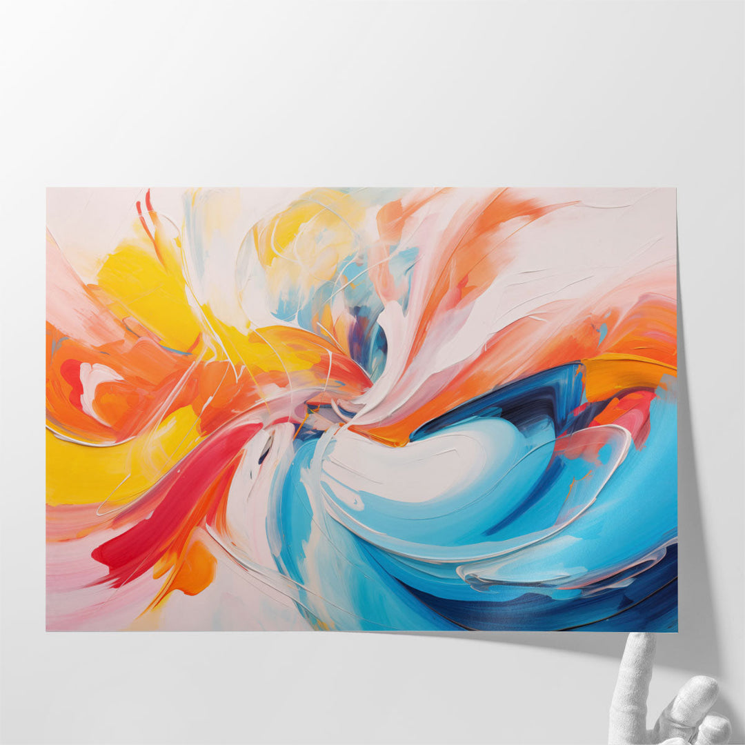 Twister Tango - Canvas Print Wall Art