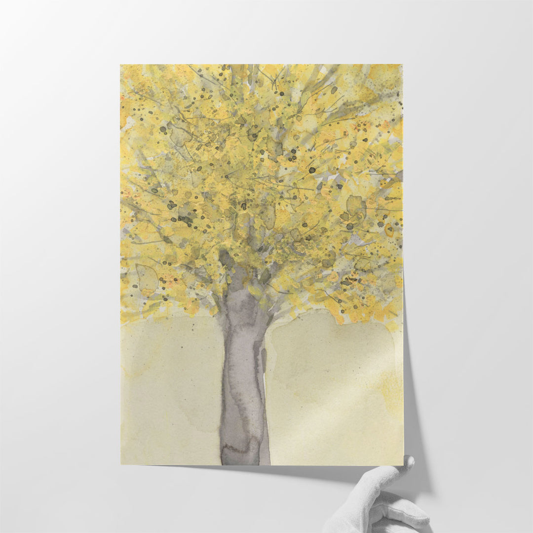 Yellow Autumn Moment I - Canvas Print Wall Art