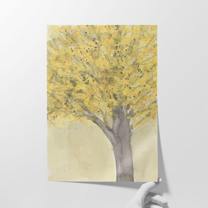 Yellow Autumn Moment II - Canvas Print Wall Art