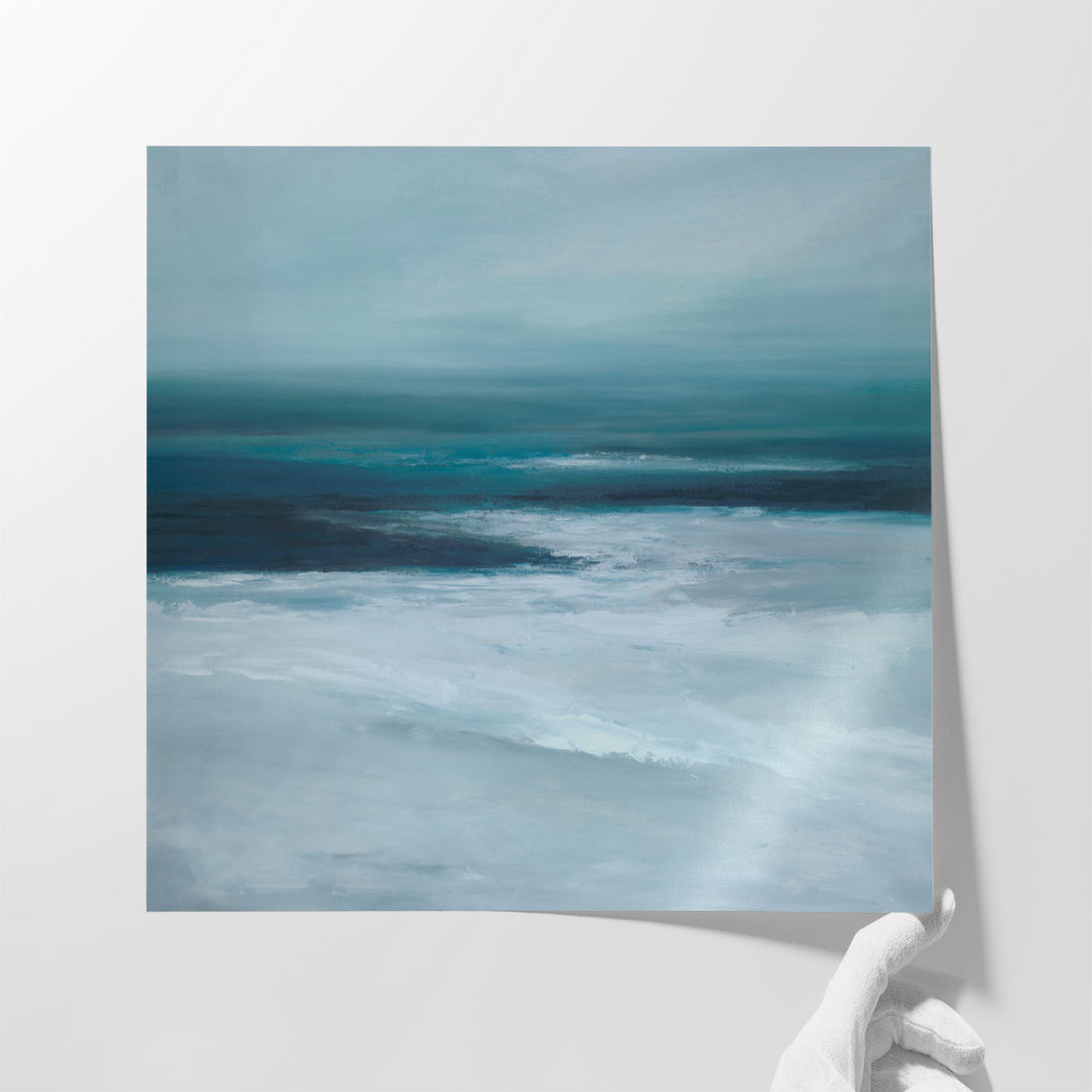 Night Beach - Canvas Print Wall Art