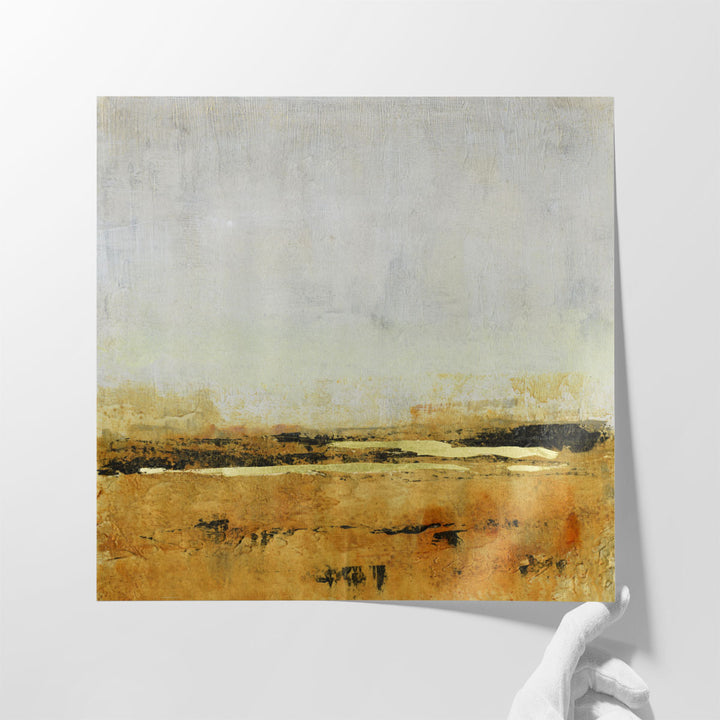 Gold Horizon I - Canvas Print Wall Art