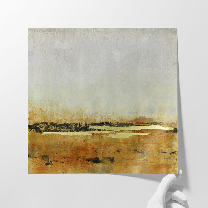 Gold Horizon II - Canvas Print Wall Art