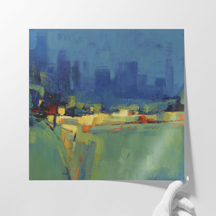 Suburban View I - Canvas Print Wall Art