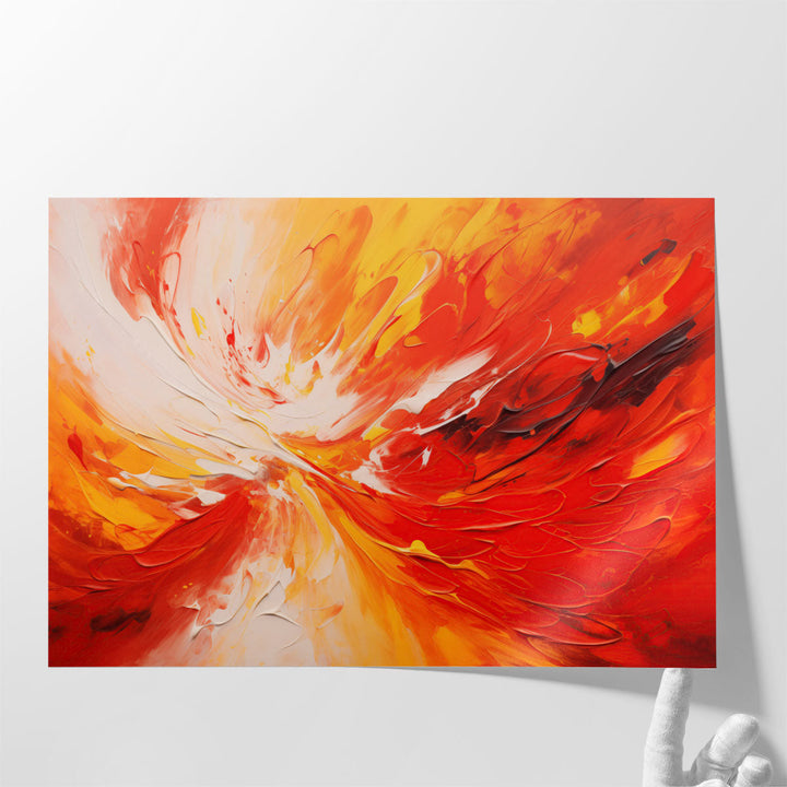 Flame Flare - Canvas Print Wall Art