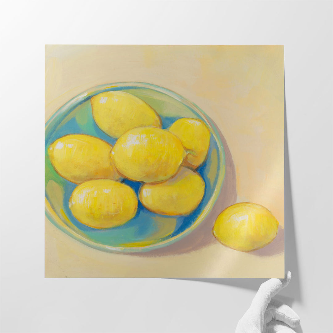 Fruit Bowl Trio I - Canvas Print Wall Art