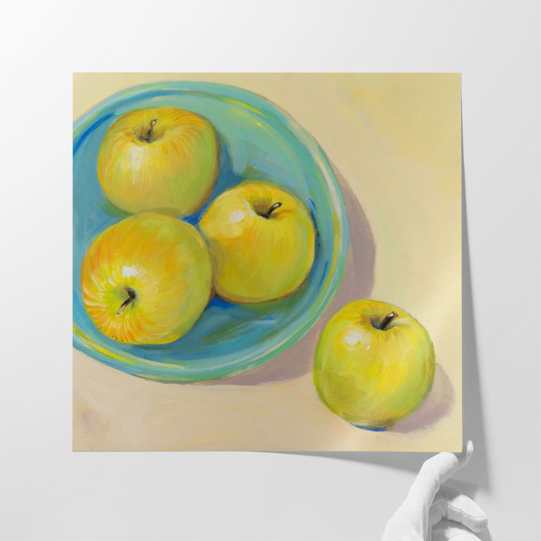 Fruit Bowl Trio II - Canvas Print Wall Art