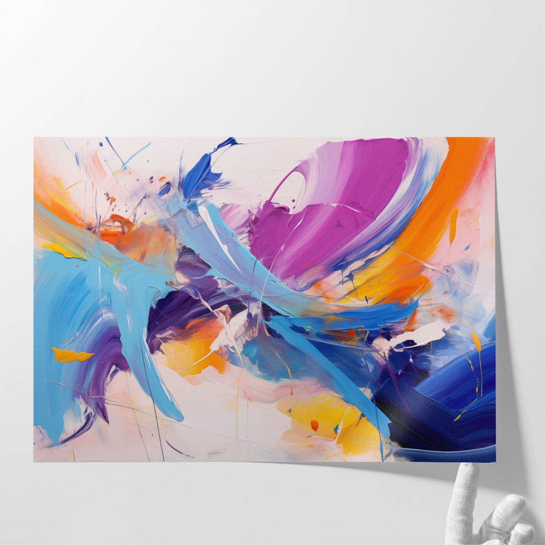 Energetic Express - Canvas Print Wall Art