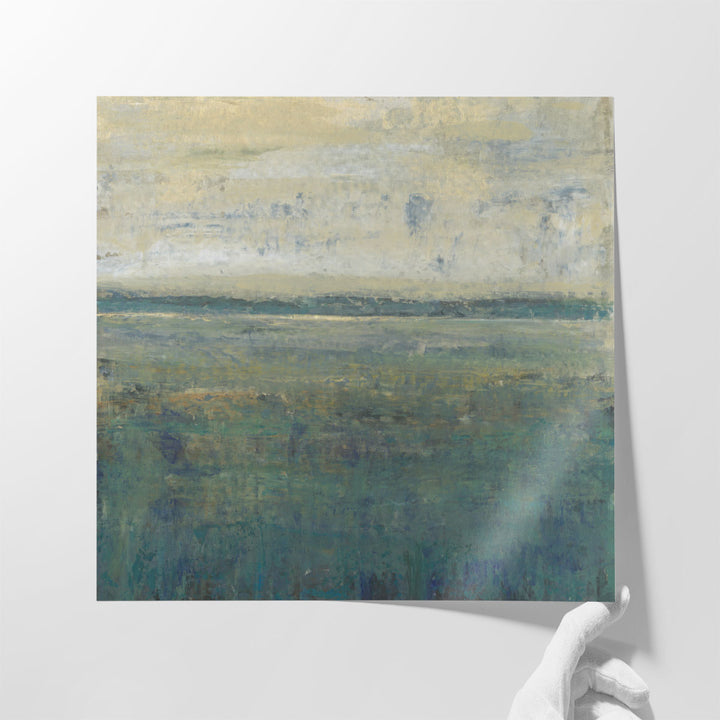 Sage Terrain II - Canvas Print Wall Art