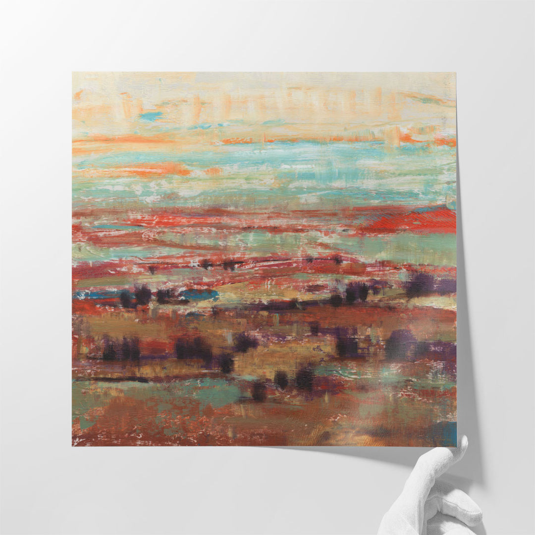 Divided Landscape II - Canvas Print Wall Art