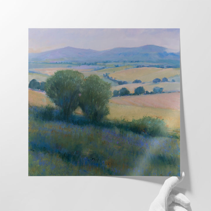 Lavender Hillside I - Canvas Print Wall Art