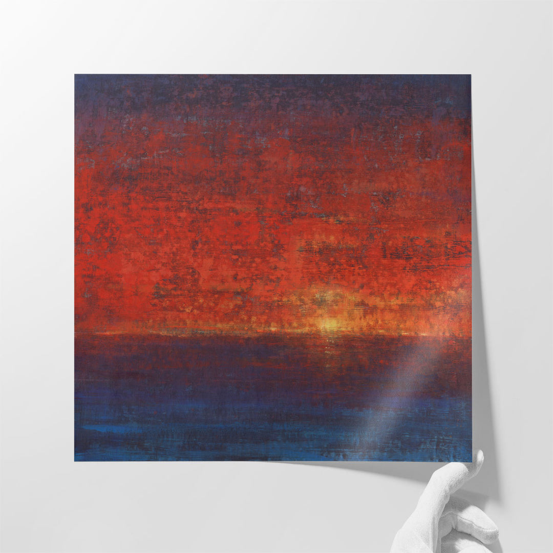 Fiery Sky II - Canvas Print Wall Art