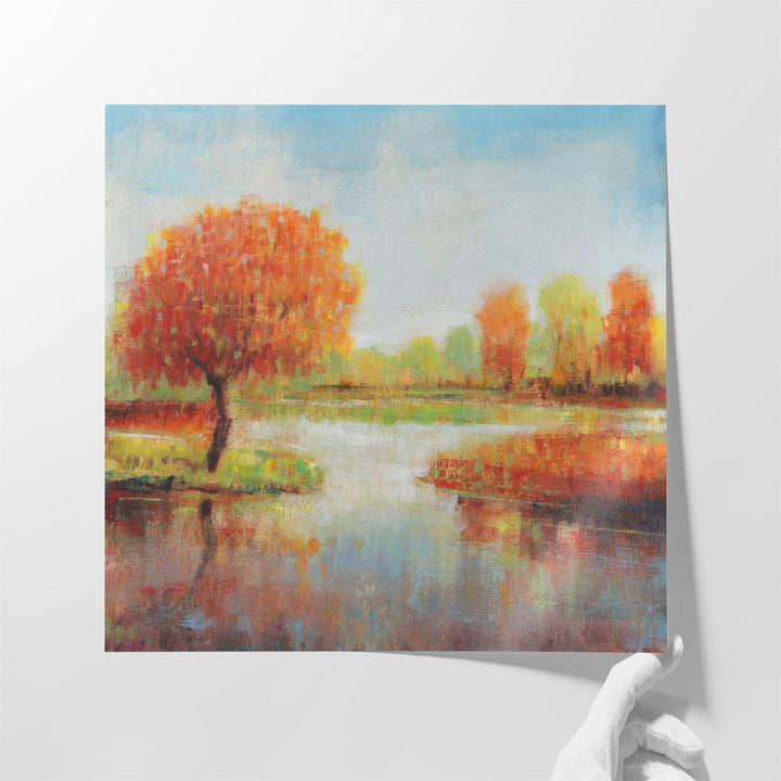 Lake Reflections I - Canvas Print Wall Art