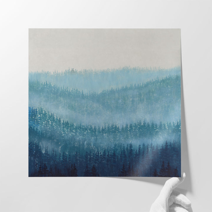 Smoky Ridge I - Canvas Print Wall Art