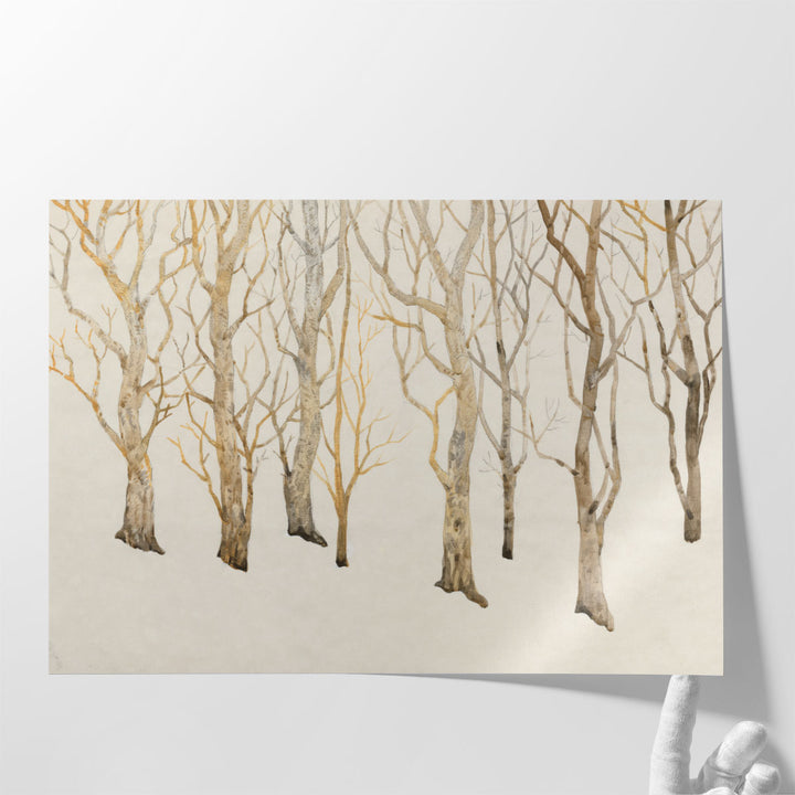 Bare Trees II - Canvas Print Wall Art