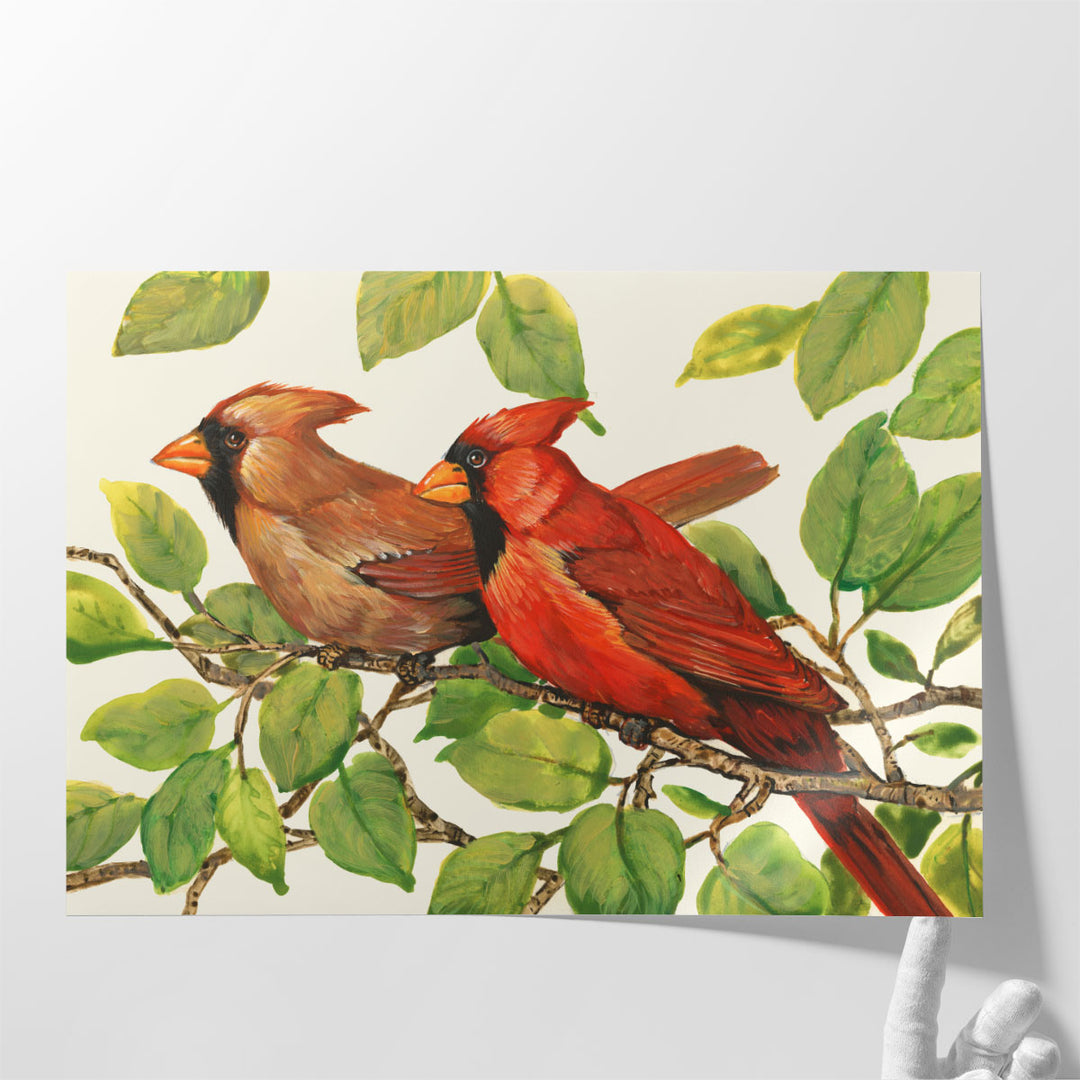 Cardinals - Canvas Print Wall Art