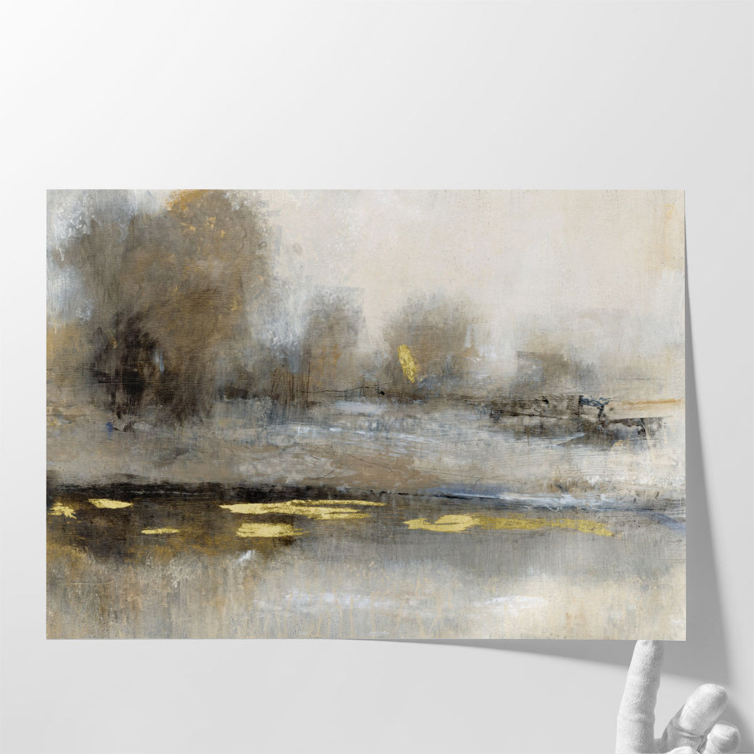 Embellished Gilt Landscape II - Canvas Print Wall Art