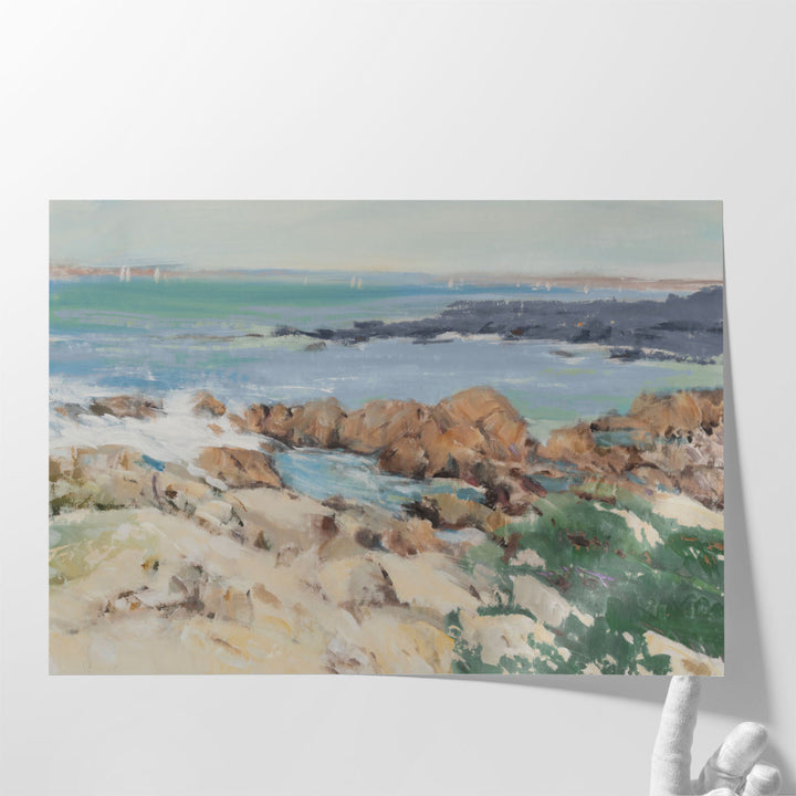 Providence Coastal Cliffs I - Canvas Print Wall Art