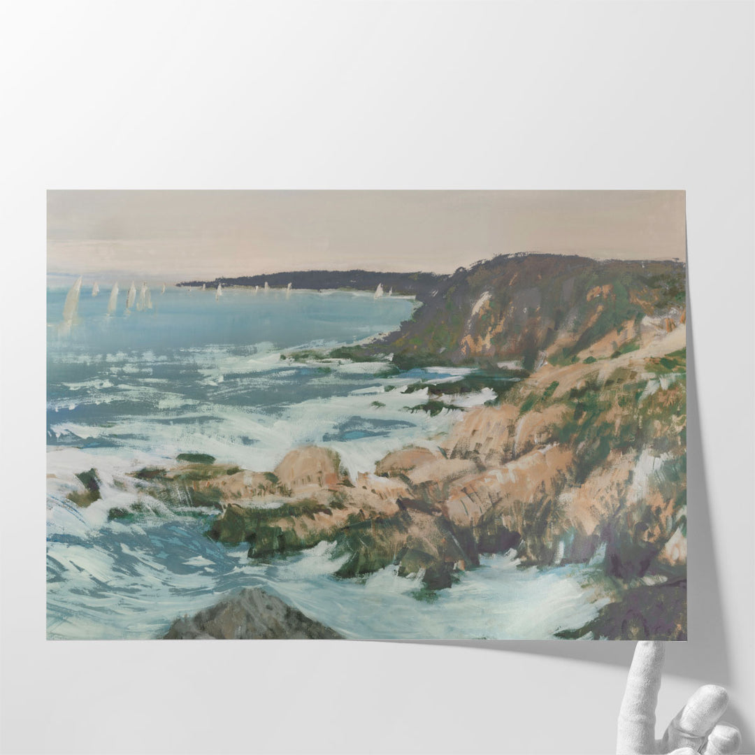 Providence Coastal Cliffs II - Canvas Print Wall Art