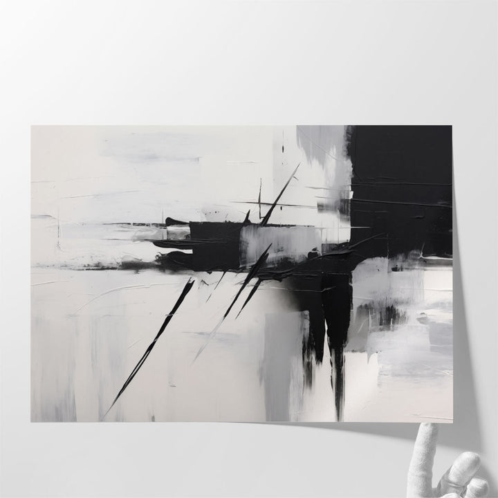 Black & White - Canvas Print Wall Art