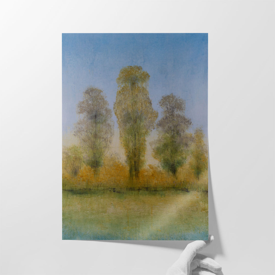 Gilded Trees I - Canvas Print Wall Art