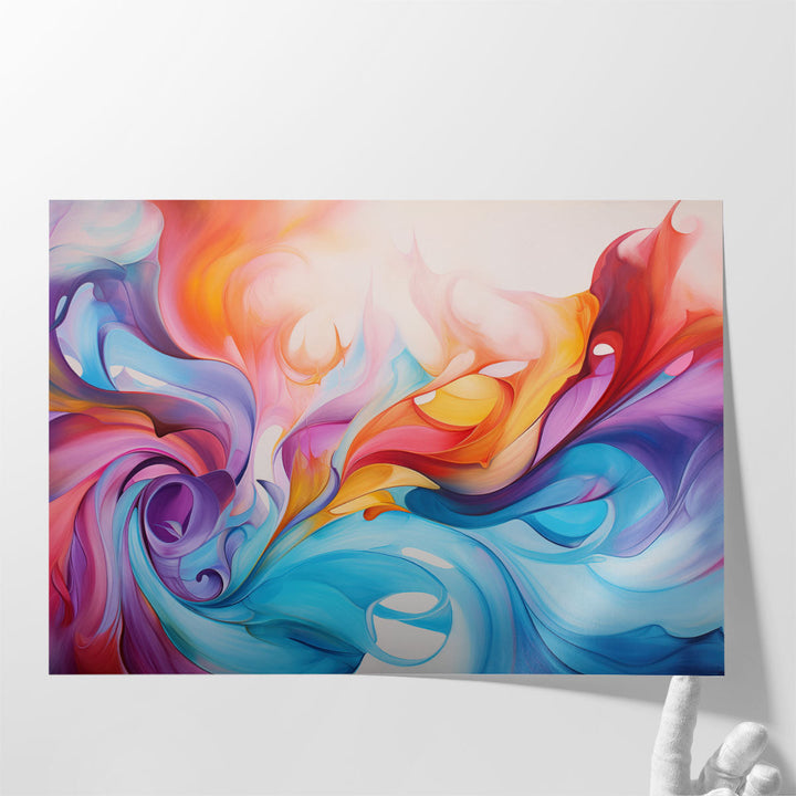 Colorful Aquatic Artistry - Canvas Print Wall Art