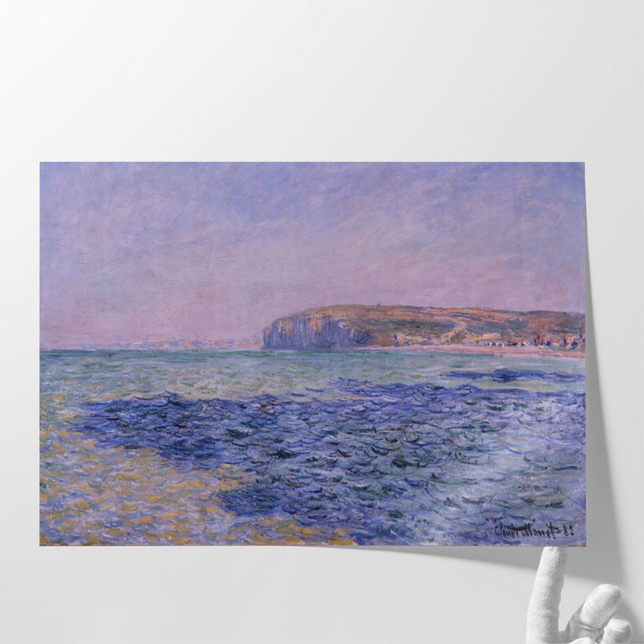 Shadows on the Sea, The Cliffs at Pourville, 1882 - Canvas Print Wall Art