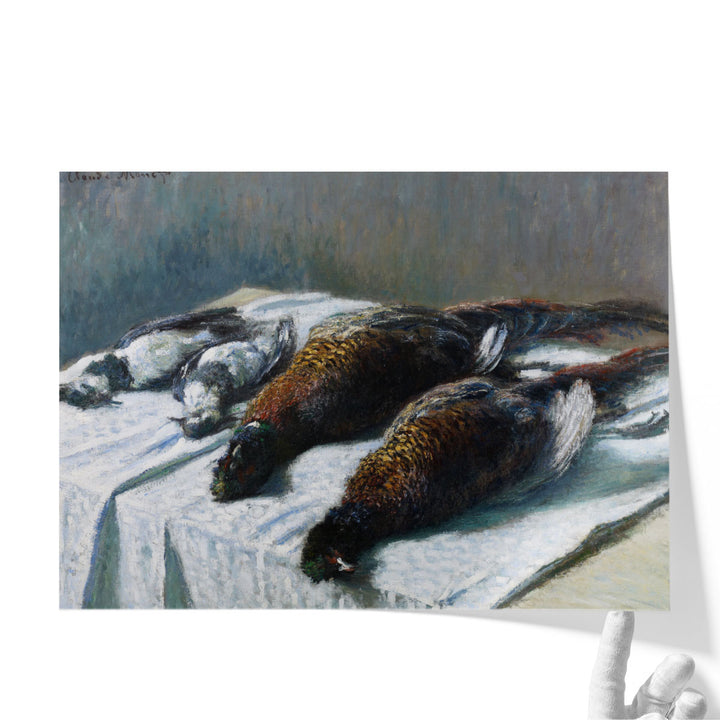 Still Life with Pheasants and Plovers, 1879 - Canvas Print Wall Art