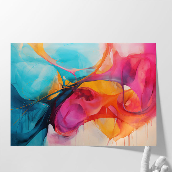 Colorful Chaos - Canvas Print Wall Art