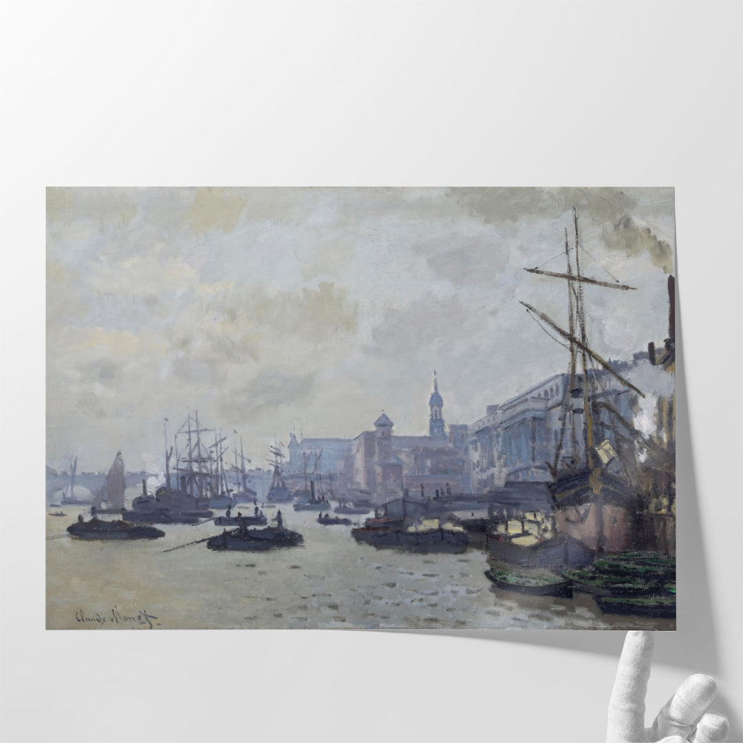 The Pool of London, 1871 - Canvas Print Wall Art