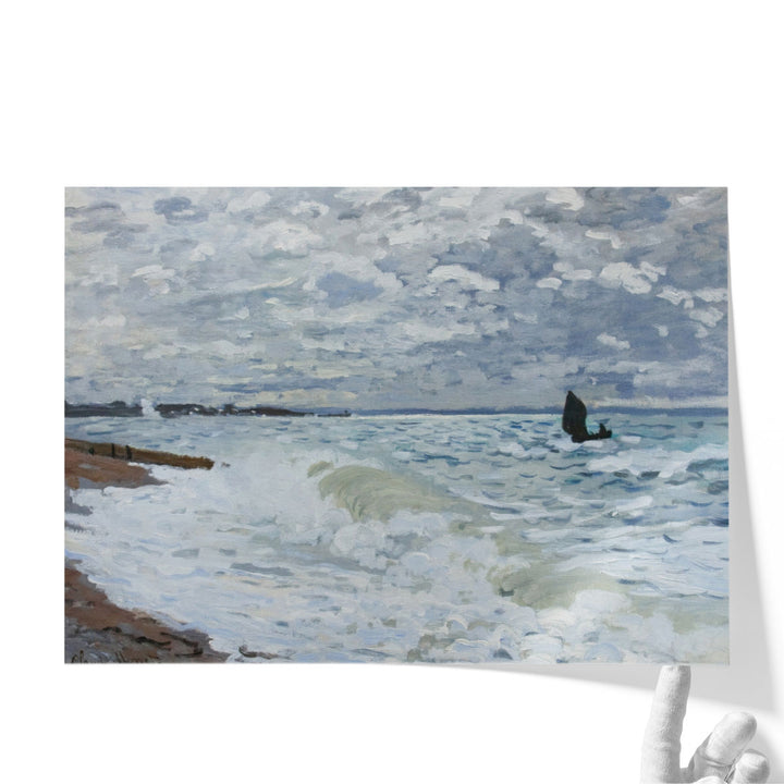 The Sea at Le Havre, 1868 - Canvas Print Wall Art