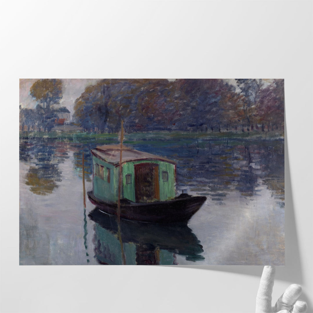 The Studio Boat, 1874 - Canvas Print Wall Art