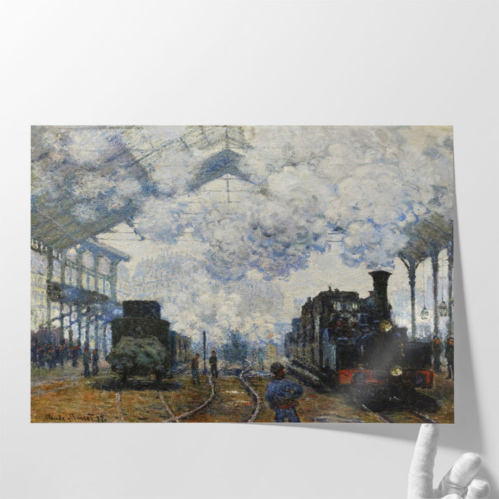 Arrival of the Normandy Train, 1877 - Canvas Print Wall Art