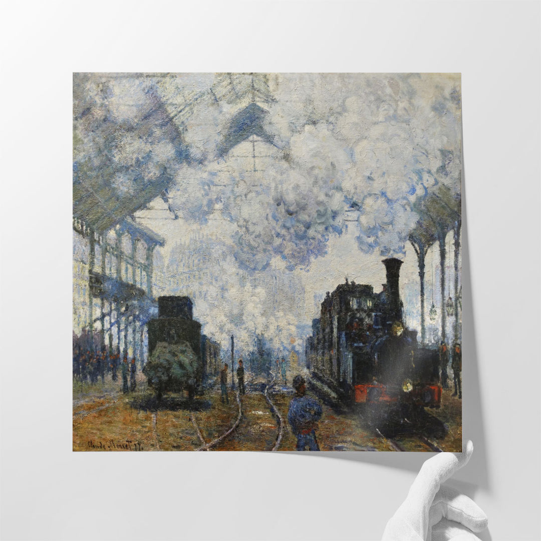 Arrival of the Normandy Train, 1877 - Canvas Print Wall Art