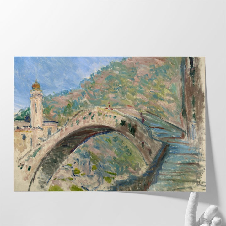 Bridge at Dolceacqua, 1884 - Canvas Print Wall Art