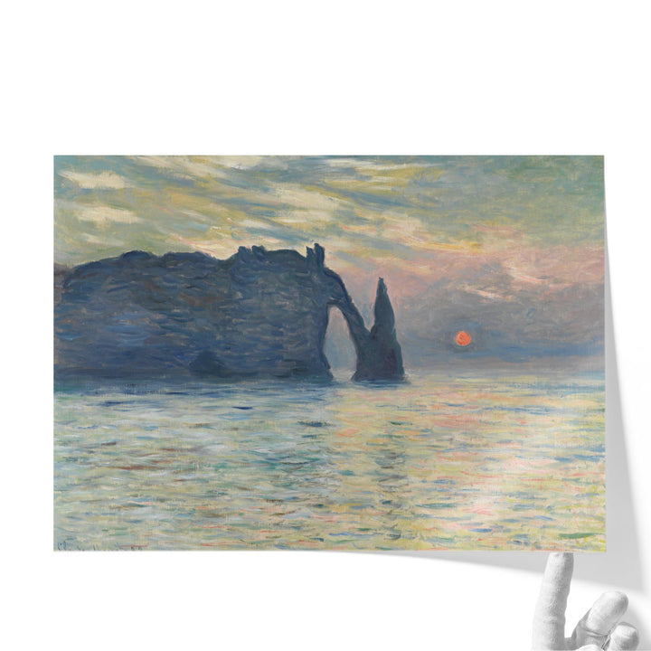 Falaise d'Etretat, 1883 - Canvas Print Wall Art