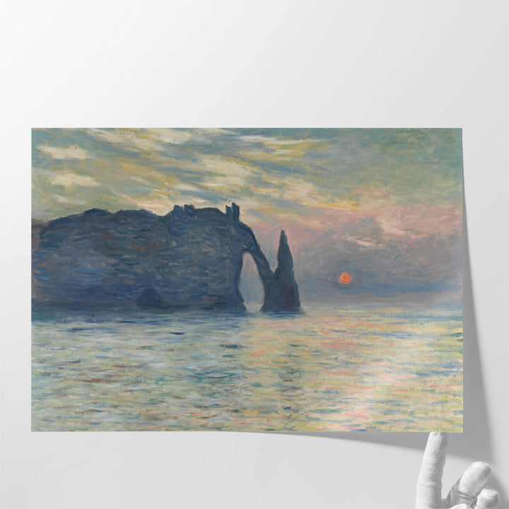 Falaise d'Etretat, 1883 - Canvas Print Wall Art