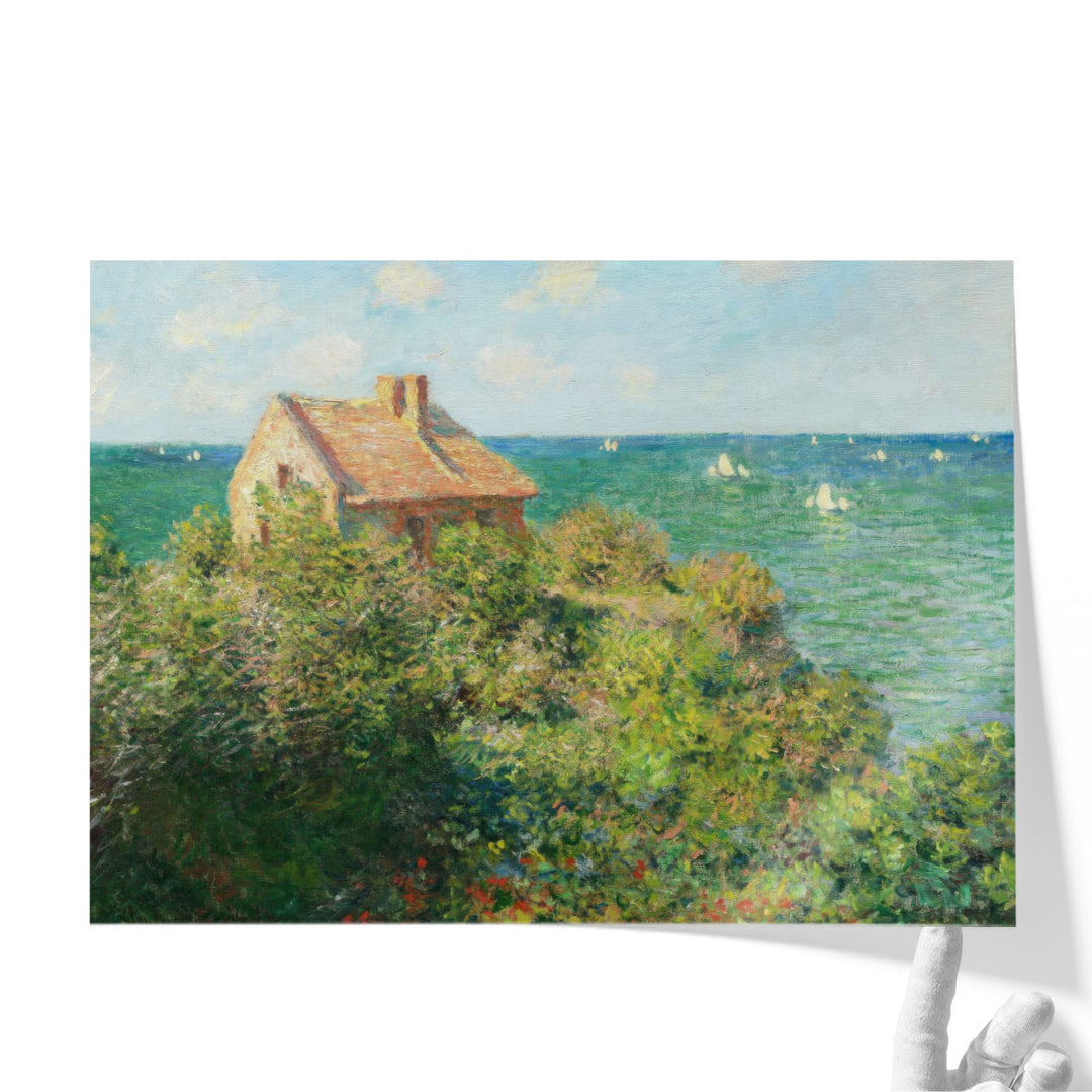 Fisherman's Cottage at Varengeville, 1882 - Canvas Print Wall Art